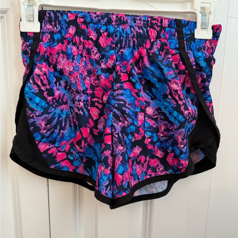 Athletic Works Pink and Blue Athletic Shorts